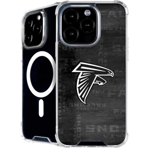 NFL Atlanta Falcons Black & White iPhone 16 Pro MagSafe Case